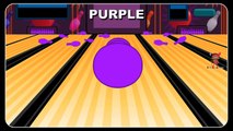 Learn colors with colors bowling game | Nursery children learn colors