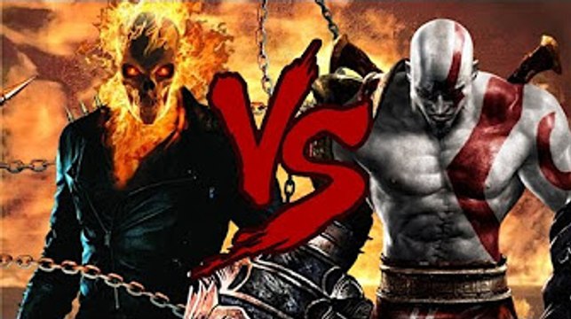 Motoqueiro Fantasma Vs. Kratos | Confronto De Titãs