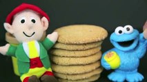 Cookie Monster vs Keebler Elf Play Doh Cookie Competition Cookie Monster Eats Play Dough Cookies