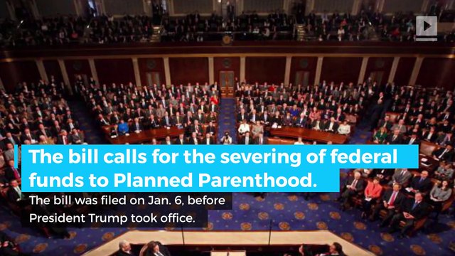 Many lawmakers are supporting the federal bill to defund Planned Parenthood