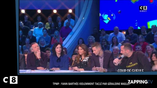 TPMP : Yann Barthès taxé de non-professionnalisme par Géraldine Maillet (vidéo)