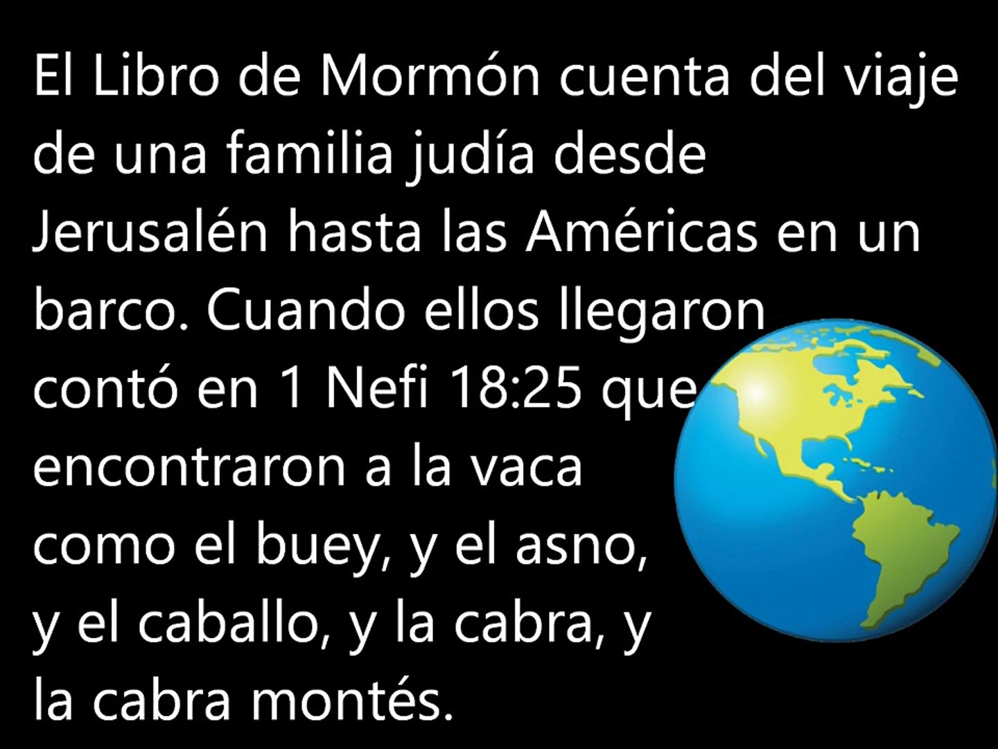 Animales Del Libro De Mormón