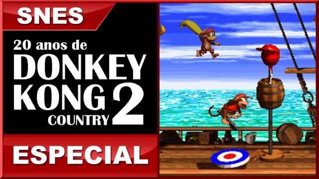 Divertida e marcante, aventura de Diddy e Dixie Kong fez história no SNES!
