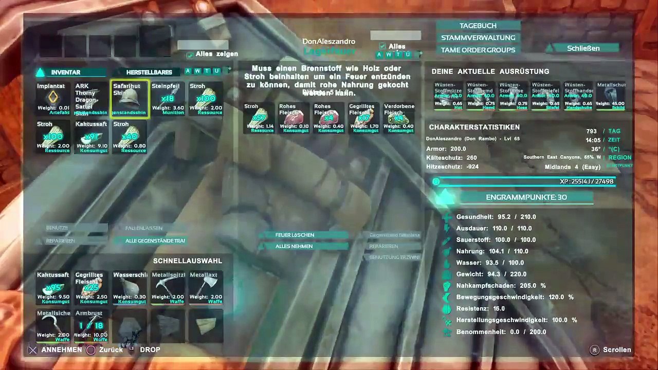 DonAleszandro ARK Survival Evolved : ««-Langsamer Aufbau eines Imperiums mit Don Rambo-»» (805)