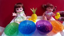 Jeni & Aiko Mell Chan Learning Colour Fun Orbeez Bathtime Baby Doll Bath Time & Learn Colors