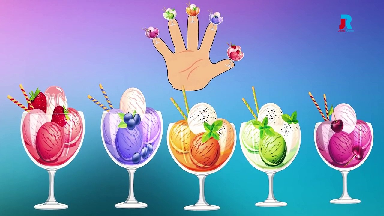 Ice Cream Finger Family | Finger Family Song | 3D Animation Nursery Rhymes & Songs