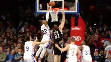 Blake Griffin Gets EMBARRASSED with HUGE BLOCK by Richaun Holmes in Return from Injury