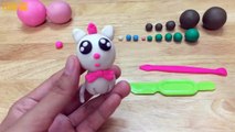 DIY How to make Cute Cat Toys Play With Clay Fun And Creative For Children