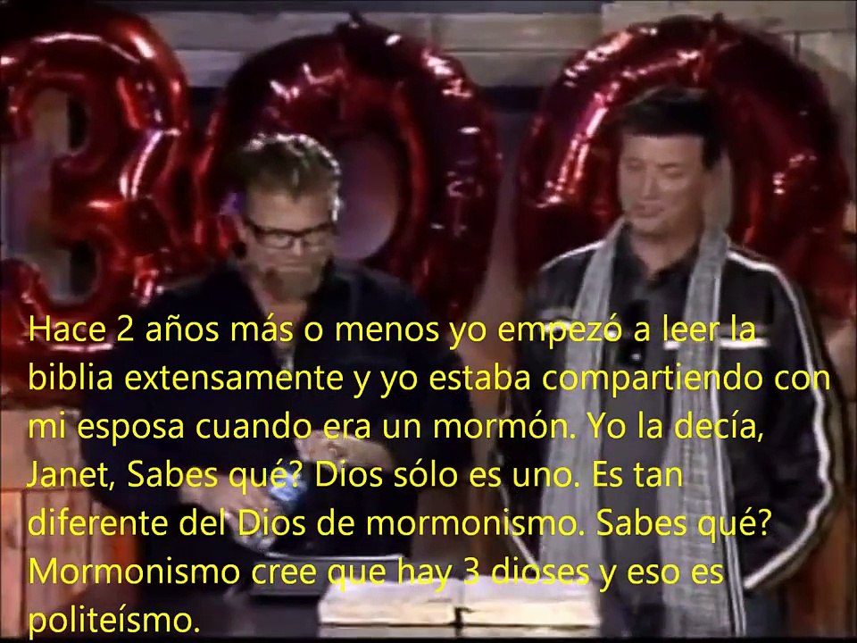 Ex Mormón comparta su testimonio