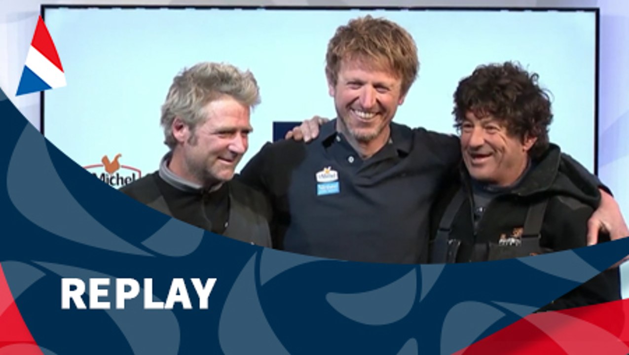 J80 : La conférence de presse de Jean-Pierre Dick, Yann Eliès et Jean Le Cam / Vendée Globe