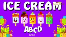 Ice Cream Cartoon ABC Songs for Children Nursery Rhymes Alphabet Song Phonics for Kids