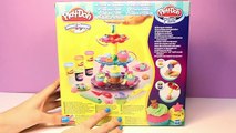 Play Doh Cupcake Tower Playset Playdough Hasbro Toys How to make Playdough Cupcakes