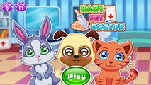 Baby Pet Doctor Kids Learn to Take Care of Pets | Video for Children Toddler Learning