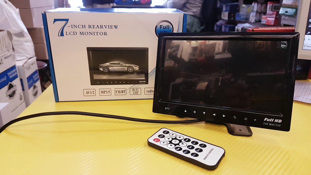 ULTRA THIN MULTI MEDIA 7 INCH SCREEN