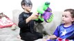 Maleficent Poop Colored Balls and Gummy Worms Poo Prank Compilation Superhero Fun