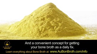 Bone Broth Powder is a Game Changer! Fast & Easy, With Essential Nutrients, Vitamins and Minerals!