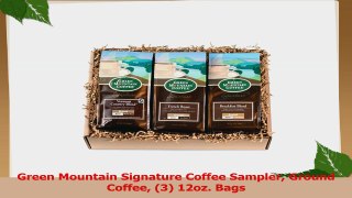 Green Mountain Signature Coffee Sampler Ground Coffee 3 12oz Bags 9aeb45af