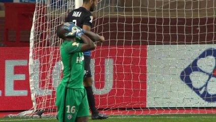 L'incroyable boulette du gardien nancéen Ndy Assembé - 1/2 finale Monaco/Nancy