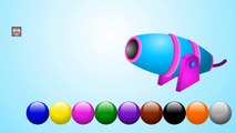 Learn Colors with Toy Air Cannon Colors Balls | Colors Learning for Kids Toddlers Babies Videos