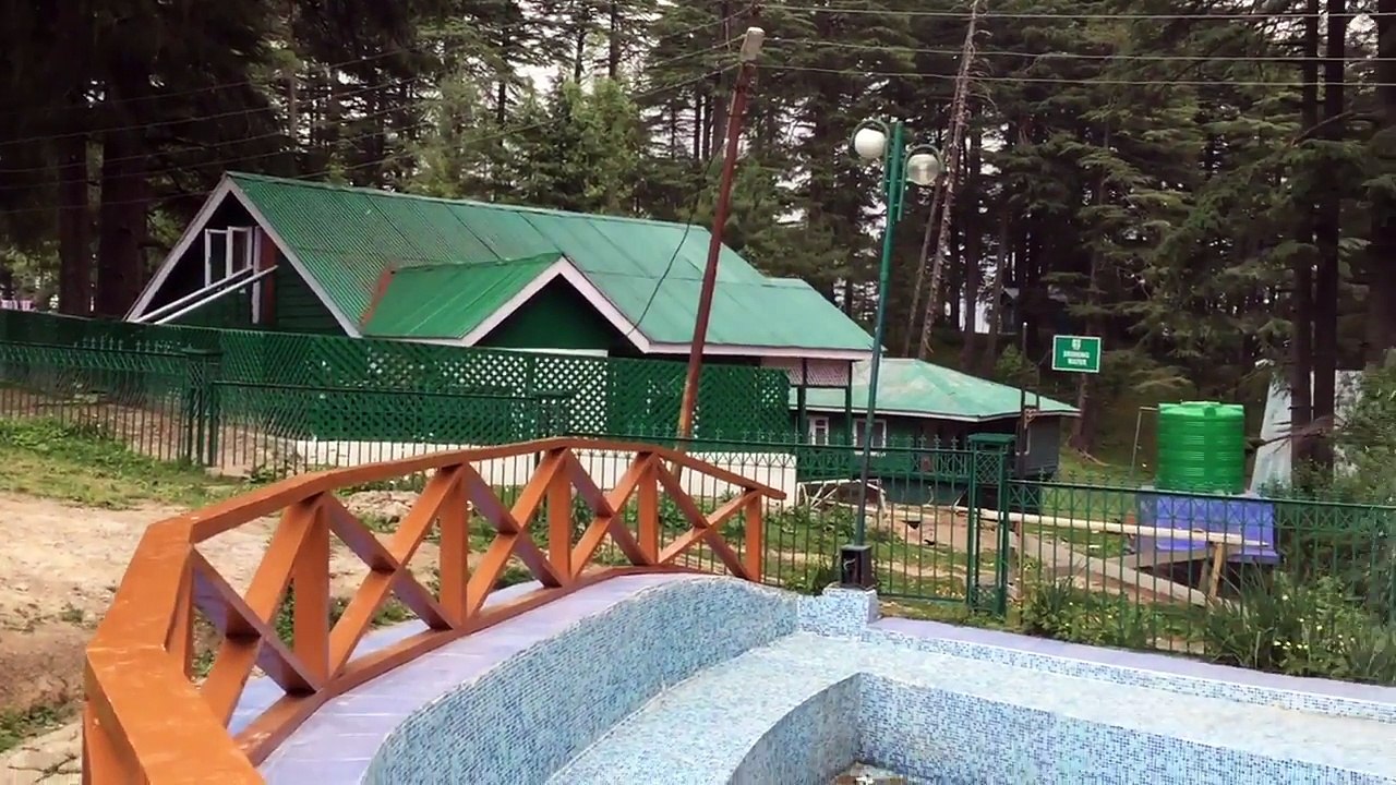 Kids having fun at Patnitop Hill Station | Trampoline - Zorb Ball