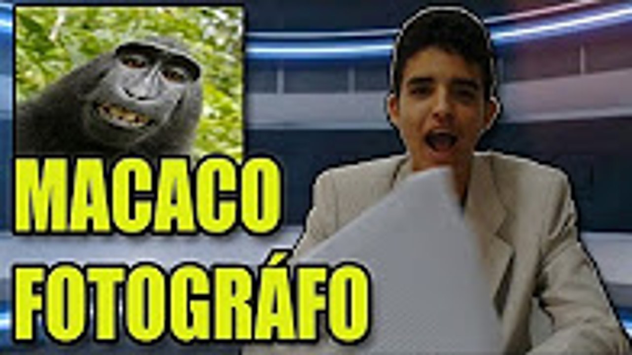 Notícias Da Semana #1 - MACACO FOTÓGRAFO/ PIADAS RUINS!