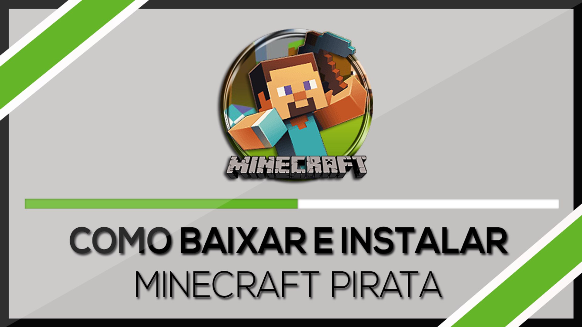 Como Baixar e Instalar Minecraft Pirata Para PC (2017) - Vídeo Dailymotion