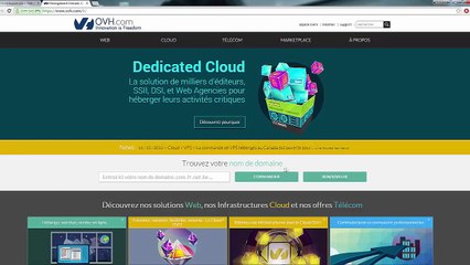 Créer un Blog WORDPRESS chez OVH en 5 minutes