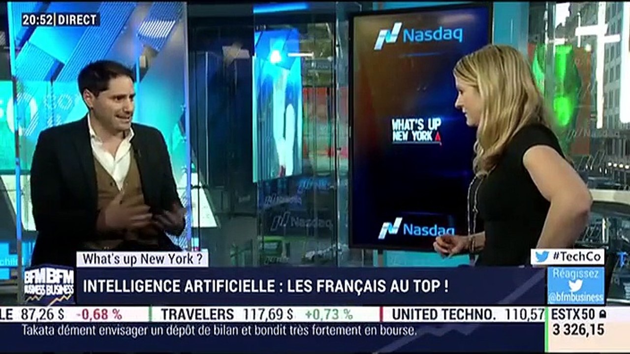 What's Up New York: Les Français sont au top dans le domaine de l'intelligence artificelle - 25/01