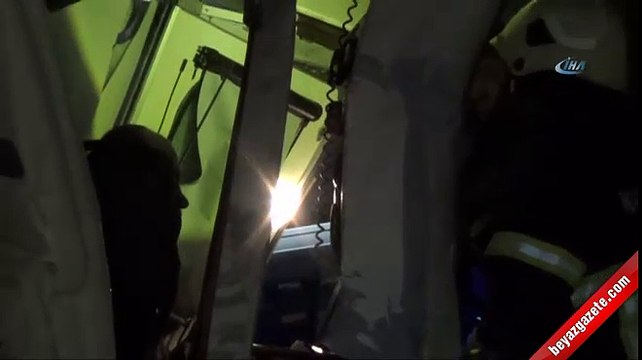 Kütahya'da hemzemin geçitte kaza