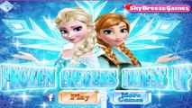 Permainan Frozen Sisters Dress Up - Frozen Sisters Dress Up