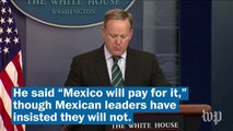 Spicer's briefing on immigration, voter fraud and federal agencies