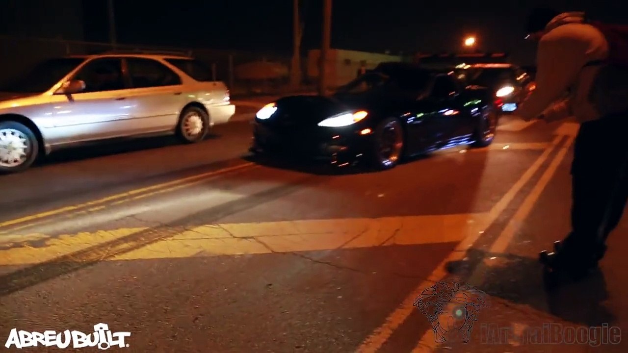 600 hp corvette vs SUBIE !