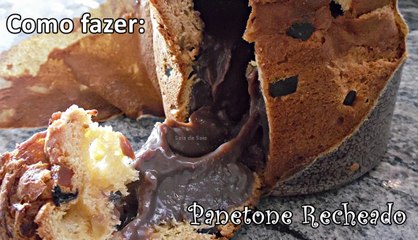 Como Fazer: Panetone Recheado | Murielle Zanon