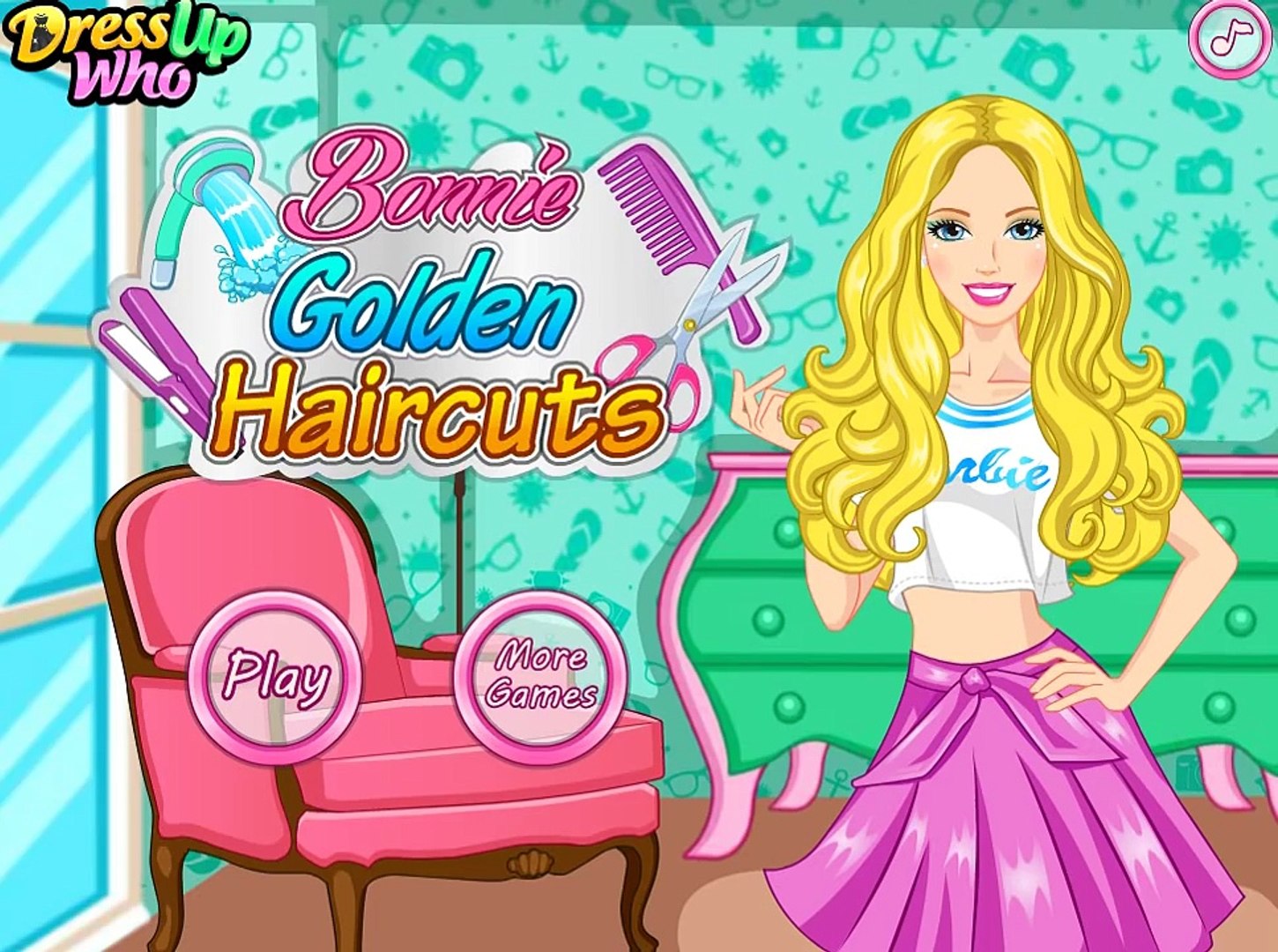 Barbie Golden Haircuts Best Baby Games For Girls Video Dailymotion