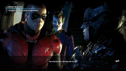 Batman Arkham Knight free roam glitch with any character