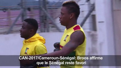 CAN-2017/Cameroun-Sénégal: "Ce sont eux les favoris" (Broos)