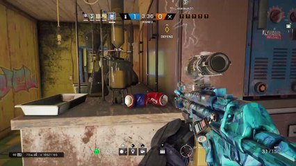 Rainbow Six Siege (PS4) #4 Uma Partida Frenetica!!!!