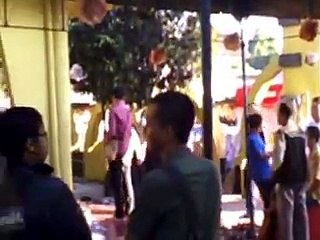 lokasi lomba TPA Suasana sebelum Mulai Lomba peserta masih pada berdatangan