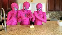Pregnant Pink Spidergirl TRIPLETS! - Spiderman vs Joker vs Pink Spidergirl vs Venom - Fun Superhero