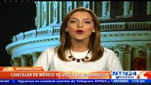 Secretarios mexicanos se reúnen con representantes de Trump en la Casa Blanca