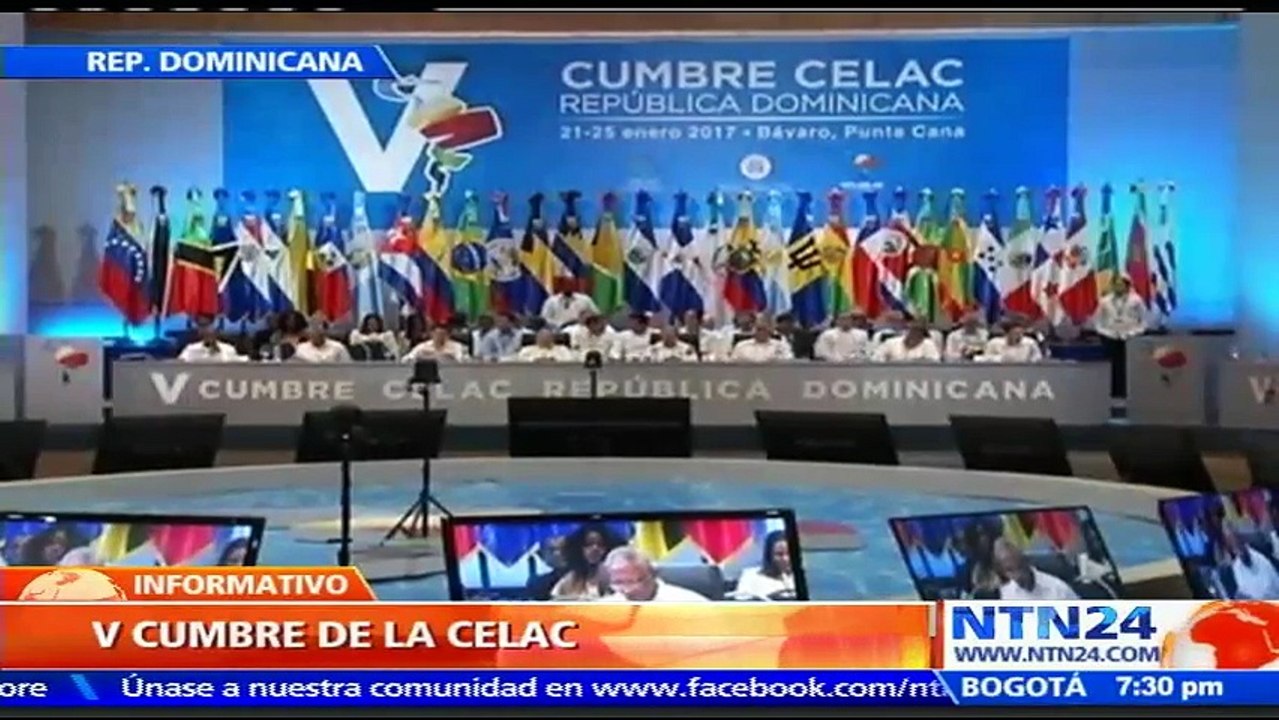 Finaliza la V cumbre la CELAC y El Salvador asume presidencia rotativa