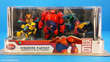 Big Hero 6 Toys Review and Unboxing with Baymax & Hiro