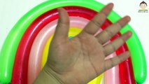 5 водных шаров компиляции учим цвета с рифмами семья палец песни и горошек Воздушные Шары