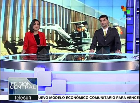 Trump firma orden ejecutivo para construir muro fronterizo con México