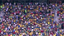Homenagens à Chape em amistoso entre Brasil e Colômbia