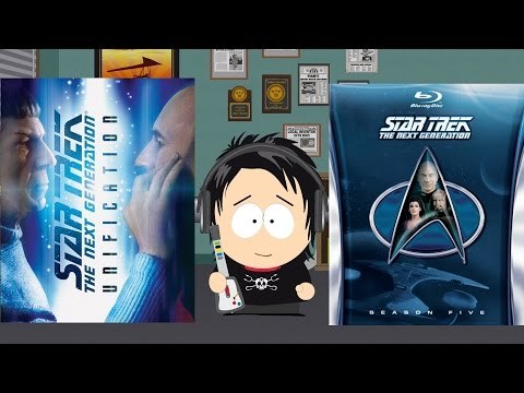 Star Trek: The Next Generation Season 5 & Unification Blu-Ray Sets Unboxings