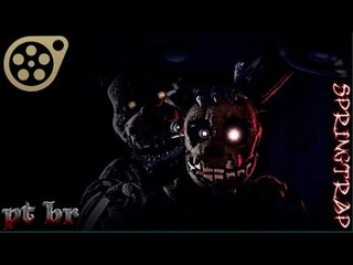 Five Nights At Freddy's SFM Springtrap Voice pt br Animação