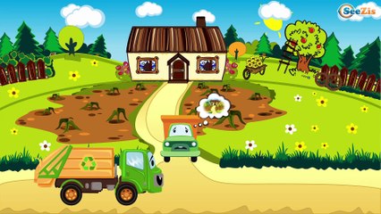 Truck for Children - Harvesting Time - Cars and Trucks Cartoons - Video for kids. Episode 95
