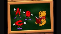 alfabeto italiano per bambini - canzone dell abc per bimbi - scuola divertente - winnie the pooh
