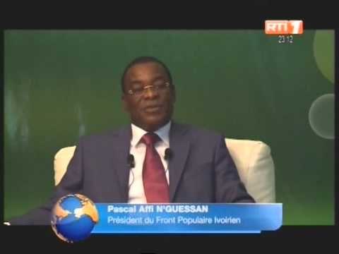 Politique: Pascal Affi N'Guessan,du FPI etait l'invité du Fauteuil Blanc du nouveau Reveil
